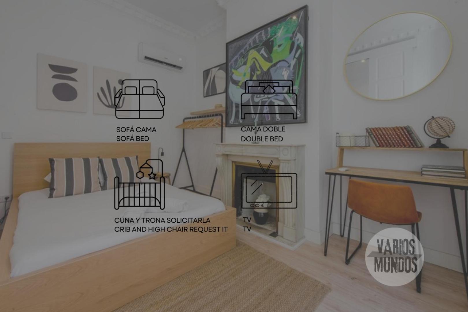 마드리드 Cool&Central Apt Para 7Pax En Justicia-Centro 아파트 외부 사진
